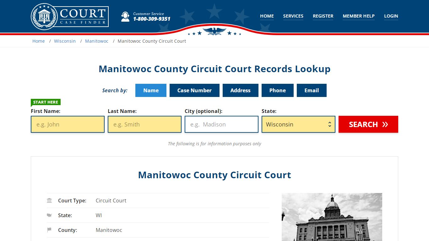 Manitowoc County Circuit Court Records Lookup